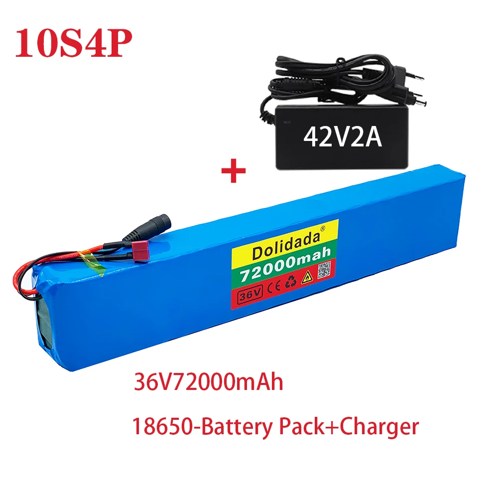 2025 new 18650 battery pack 10s4p 36 V 72AH high power 600 W, suitable f... - £376.07 GBP