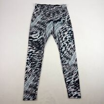 Nike Women Small Leg-A-See Windblur Legging black / white / teal 683309-466 - $17.72