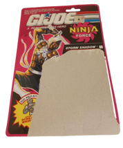 G.I. Joe ARAH 1991 Ninja Force Storm Shadow Full Backer Card - £10.92 GBP