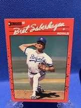 Bret Saberhagen 1990 Donruss Baseball Card # 89 - £19.61 GBP