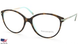 Tiffany &amp; Co. Tf 2059-B 8134 Havana On Blue Eyeglasses Display Model 51mm Italy - £125.33 GBP