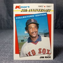 1987 Topps - K-Mart - 25th Anniversary  - Jim Rice - Red Sox -  Near Min... - £4.79 GBP