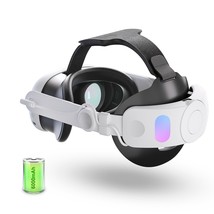 Vr Head Strap With Battery Pack For Meta Quest 3 Vr Headset, Quest 3 Acc... - $25.99