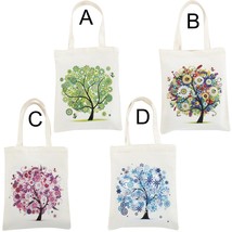  DIY Diamond Art Painting Handbag Foldable Storage Bag Embroidery Kit Art Craft - £22.41 GBP