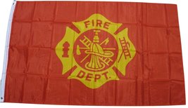 AES Wholesale Lot 5 3x5 Fire Dept. Department Emblem Crest Polyester Flag 3&#39;x5&#39;  - £17.10 GBP