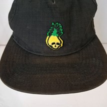 Hurley Black Adjustable Hat Pineapple Embroidered The Classics *READ* - £9.67 GBP