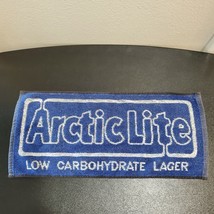 Vintage Low Carbohydrate Lager Blue / White Beer Bar Towel - £25.16 GBP