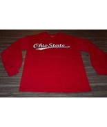 OHIO STATE UNIVERSITY Buckeyes Long Sleeve T-shirt MENS SMALL NEW NCAA Y2K - $27.08 CAD