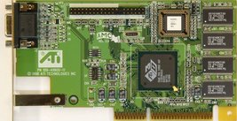 ATI - Video card AGP ATI 3D P/N 109-49800-11 (b.1) - £26.83 GBP