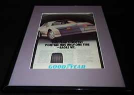 1984 Goodyear Eagle VR Tires 11x14 Framed ORIGINAL Advertisement - $34.64