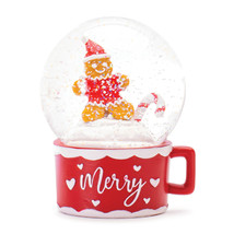 Snow Globe Mug w/Gingerbread Man - $52.20