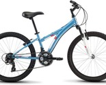 Youth Girls&#39; 24&quot; Wheel Mountain Bike, Blue, Diamondback Bicycles Tess 24. - $338.97
