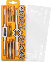 Hi-Spec 20 Piece Metric Tap &amp; Die Set - Complete M3 To M12 Fine &amp; Coarse... - $36.99