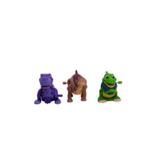 Lot of 3 Land Before Time Wind Up Burger King Toys Littlefoot Ducky Chom... - $282.06 MXN