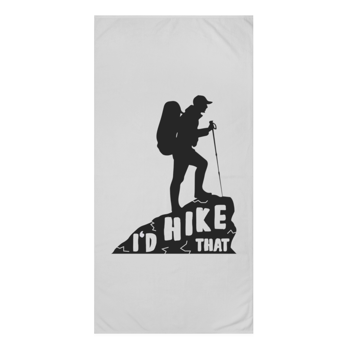 Personalized Mink-Cotton Beach Towel with Absorbent Cotton Backing, 30" x 60", C - $46.35