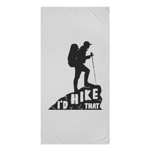 Personalized Mink-Cotton Beach Towel with Absorbent Cotton Backing, 30&quot; x 60&quot;, C - £37.05 GBP