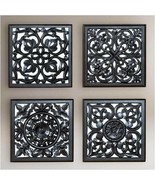 Wall Panel set for Living Room Black Antique finish MDF - €143,82 EUR