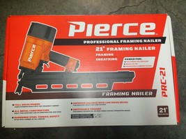 NEW Pierce 21° Framing Nailer 2&quot;-3-1/4 Air Framing Sheathing Nailer PRC-21 - $222.52