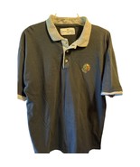 Giorgio Roveri Vintage Mens Polo Shirt XL Black Short Sleeve 1/4 Button ... - $24.75