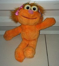 Vintage Tyco Sesame Street Muppets ZOE 9&quot; plush toy jim henson - £11.77 GBP