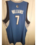 Adidas Swingman NBA Jersey Minnesota Timberwolves Derrick Williams Blue 4XL - $49.49