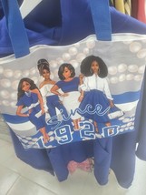 ZETA  PHI  BETA SORORITY CANVAS BAG PURSE TOTE MULTI-PURPOSE BAG WHITE 1920 - £26.98 GBP