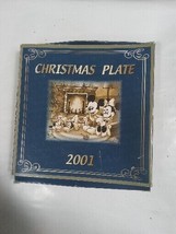 Disney Christmas Plate Picture 2001 - £29.70 GBP