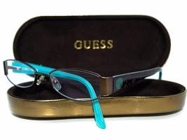 Guess Authentic Eyeglasses GU9028 Bronze &amp; Blue Frame 47[]16 130 Small/Y... - $24.99