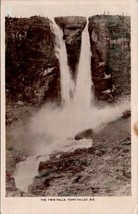 Canada The Twin Falls Yoho Valley B.C. Postcard Y14 - £3.08 GBP