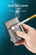 Rechargeable  Cigarette Case  Lighter - $25.00