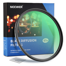 NEEWER 67mm Black Pro-Mist 1 Filter Dream Cinematic Effect Ultra-Slim Fi... - £39.38 GBP