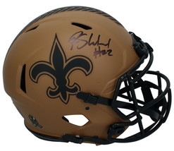 Rashid Shaheed Autographed Saints 2023 STS Authentic Speed Helmet Beckett - £401.74 GBP