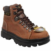 2977 AdTec, Brown, Women&#39;s 6&#39;&#39; Steel Toe Work Leather Boot ◉ - $76.99