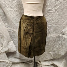 Peruvian Connection Women&#39;s Olive Green Skirt, Size 6 - $59.39