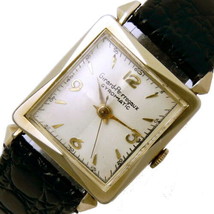 GIRARD-PERREGAUX Automatic Gyromatic Watch. Striking Faceted Crystal&amp;Case 10K Gf - £354.05 GBP