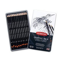 Derwent Drawing Pencils School Supplies, 12 Count (Pack of 1), Gray - £33.82 GBP