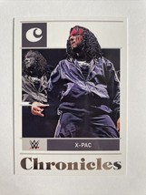 2022 X-Pac #97 Base WWE Panini Chronicles122/199 - £2.00 GBP