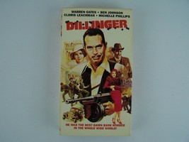 Dillinger VHS Video Tape (1973) Warren Oates, Ben Johnson, Michelle Phillips - £7.90 GBP