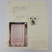 Cross &#39;n Patch LOVE ABC SAMPLER X Stitch Kit Linen Leaflet #70 Project S... - $28.95