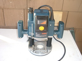 Bosch 1613EVS 115v 11.3a Variable speed Plunge Router in Good Used Condition. - $149.00