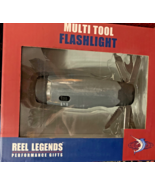 Reel Legends Multi Tool Flashlight, 8 Blade-Gray (GM0153PBE-075) - $14.73