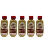 ( Lot 5 ) Spicy Brown Mustard NON-GMO Squeeze Bottle 12 oz Each - $28.70