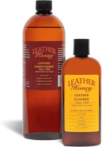 Complete Leather Care Kit Including 8 Oz Cleaner And 32 Oz Conditioner For Use O - £44.98 GBP