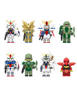 8Pcs Mobile Suit Gundam Unicorn Minifigures Geara Zulu Zeta Gundam Mini ... - $22.99