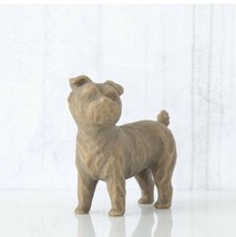 Love My Dog Small Figure Sculpture Hand Painting Willow Tree By Susan Lordi - £43.07 GBP