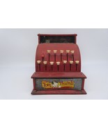 Vintage Red Metal Tom Thumb Cash Register by Western Stamping Co - £12.41 GBP