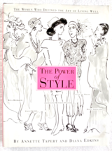 The Power of Style by Annette Tapert &amp; Diana Edkins  1994 vintage HC dus... - £18.98 GBP