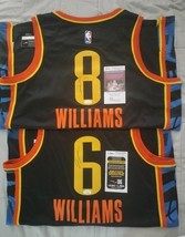 Jalen Jaylin Williams Signed Autographed Finals Oklahoma Thunder Jersey ... - $8,218.12 MXN