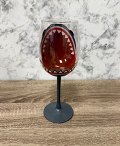 Hand Painted Shark Wine Glasses, Shark Attack Wine Glasses - $10.00