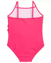 Solo Toddler Girls One Piece Swan Swimsuit Color Hotpink Size 2T - £34.79 GBP